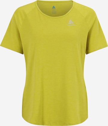ODLO Performance Shirt 'Run Easy' in Yellow: front