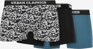 Urban Classics Boxer shorts in Blue: front