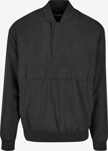 Urban Classics Between-Season Jacket in Black: front