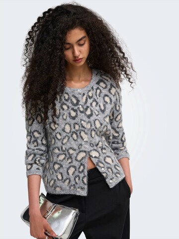 ONLY Strickjacke 'ONLNoeme' in Grau