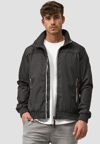 INDICODE JEANS Between-season jacket 'Ivano' in Grey