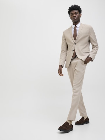 Coupe slim Costume 'JPRCosta' Jack & Jones Premium en beige