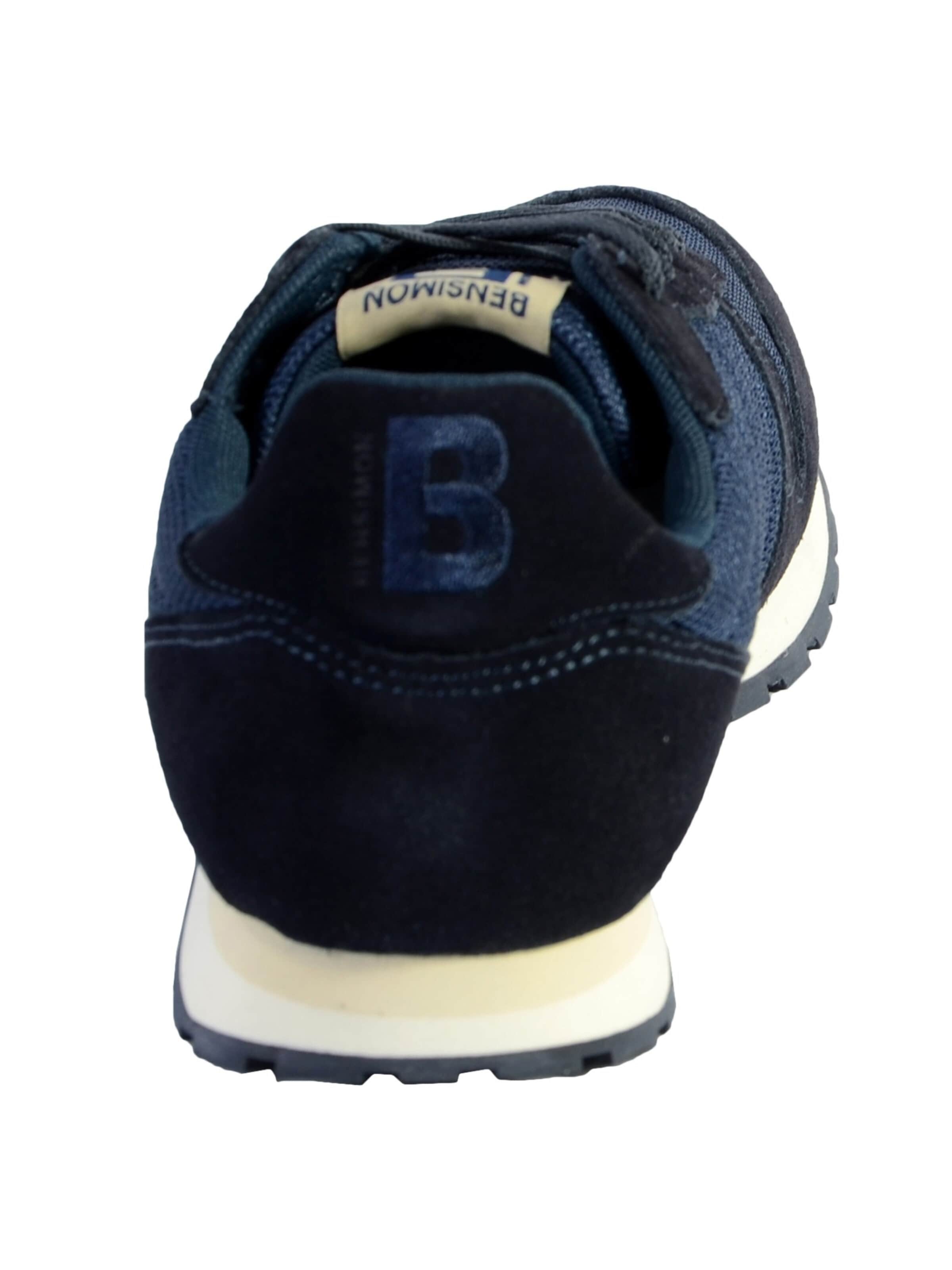 Bensimon Athletic lace-up shoe in Blue