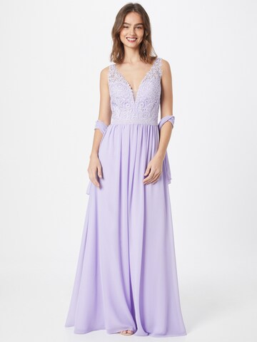 mascara Evening dress in Purple