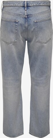 Only & Sons Loosefit Jeans 'FADE' in Blau