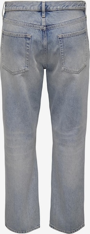 Only & Sons Loosefit Jeans 'FADE' i blå