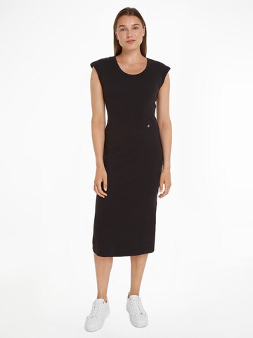 TOMMY HILFIGER Evening Dress in Black: front