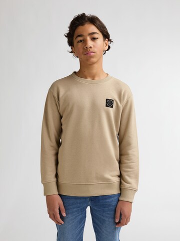 Petrol Industries Sweatshirt 'Coyote' in Brown: front