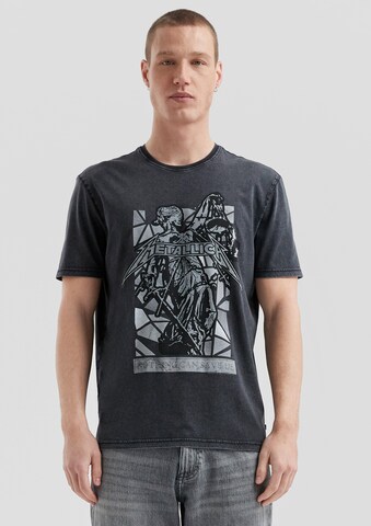 T-Shirt 'Metallica' QS en gris : devant