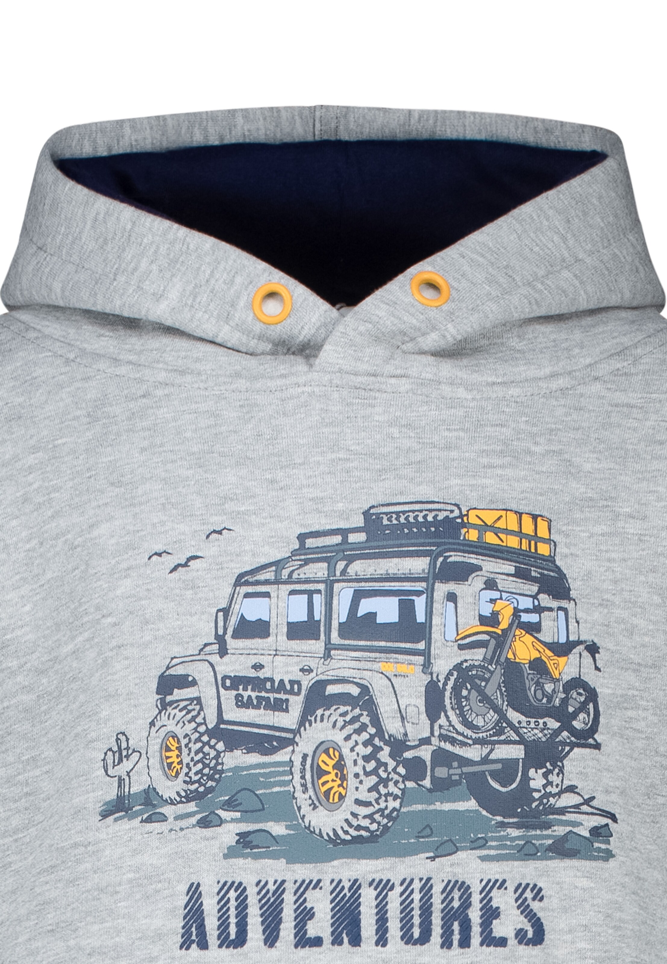 SALT AND PEPPER Sweatshirt in Grey