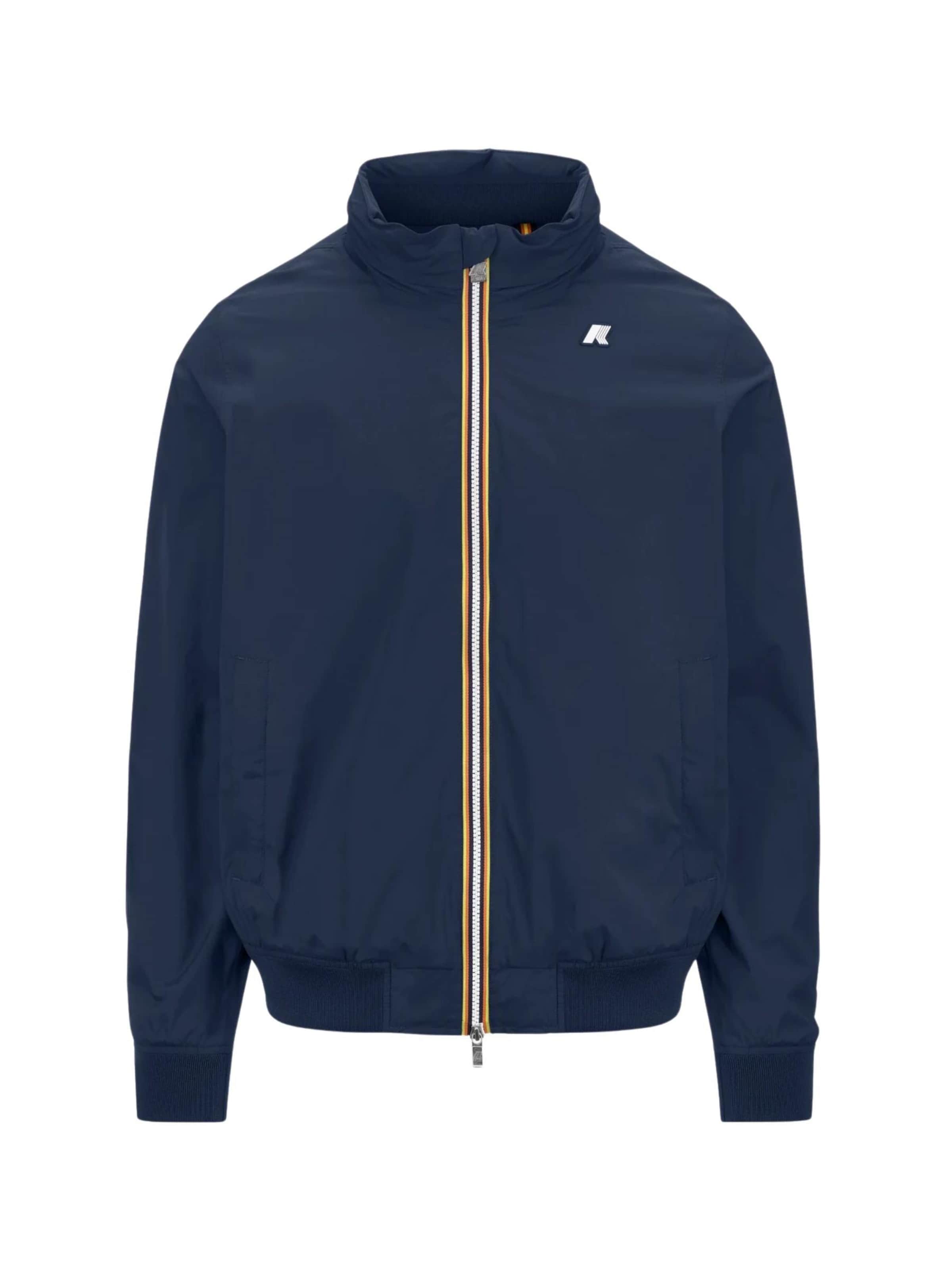 K-Way Демисезонная куртка 'Amaury' в Синий / Оранжевый / Белый, Обзор товара