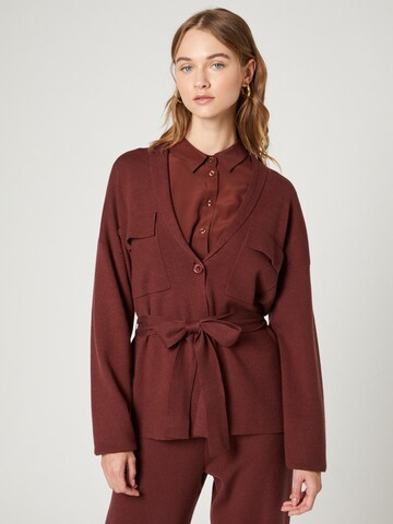 Cardigan 'Meline' Guido Maria Kretschmer Women en marron : devant