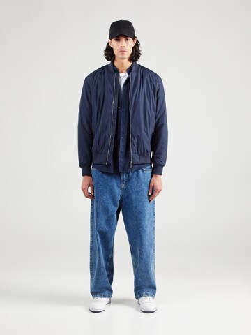 SELECTED HOMME Tussenjas in Blauw
