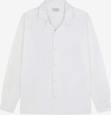 Scalpers Regular fit Overhemd 'Barry ' in Wit: voorkant