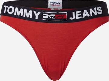 Tommy Hilfiger Underwear Thong in Red: front