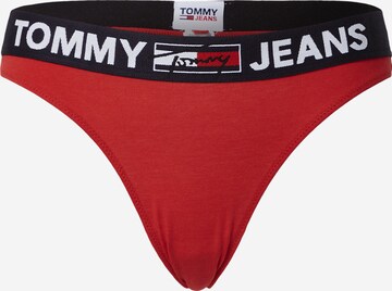 Tommy Hilfiger Underwear String bugyik - piros: elől