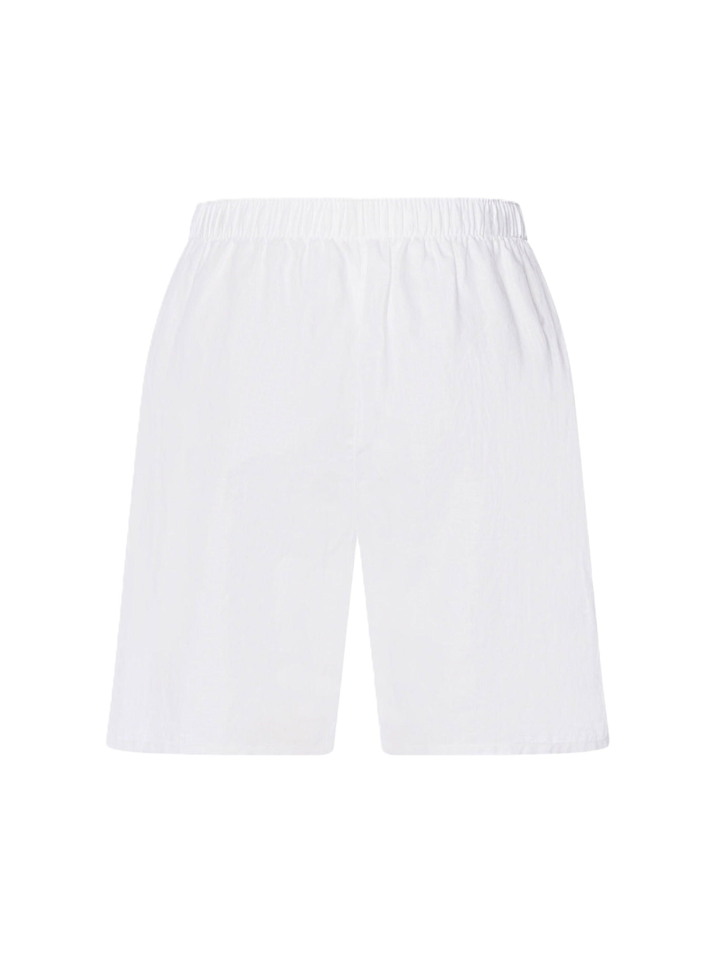 Hanro Pyjamabroek ' White Essentials ' in Wit