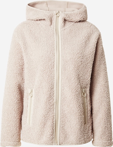 Giacca di pile funzionale di CMP in beige: frontale