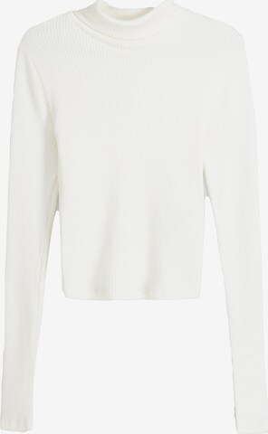 Bershka Shirt in White: front