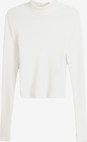 Bershka Shirt in Wit: voorkant