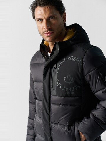 Veste d’hiver KOROSHI en noir