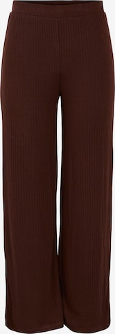 PIECES Pants in Brown: front