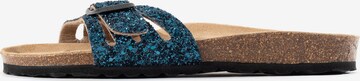 Bayton Mules 'Athena' in Blue: front