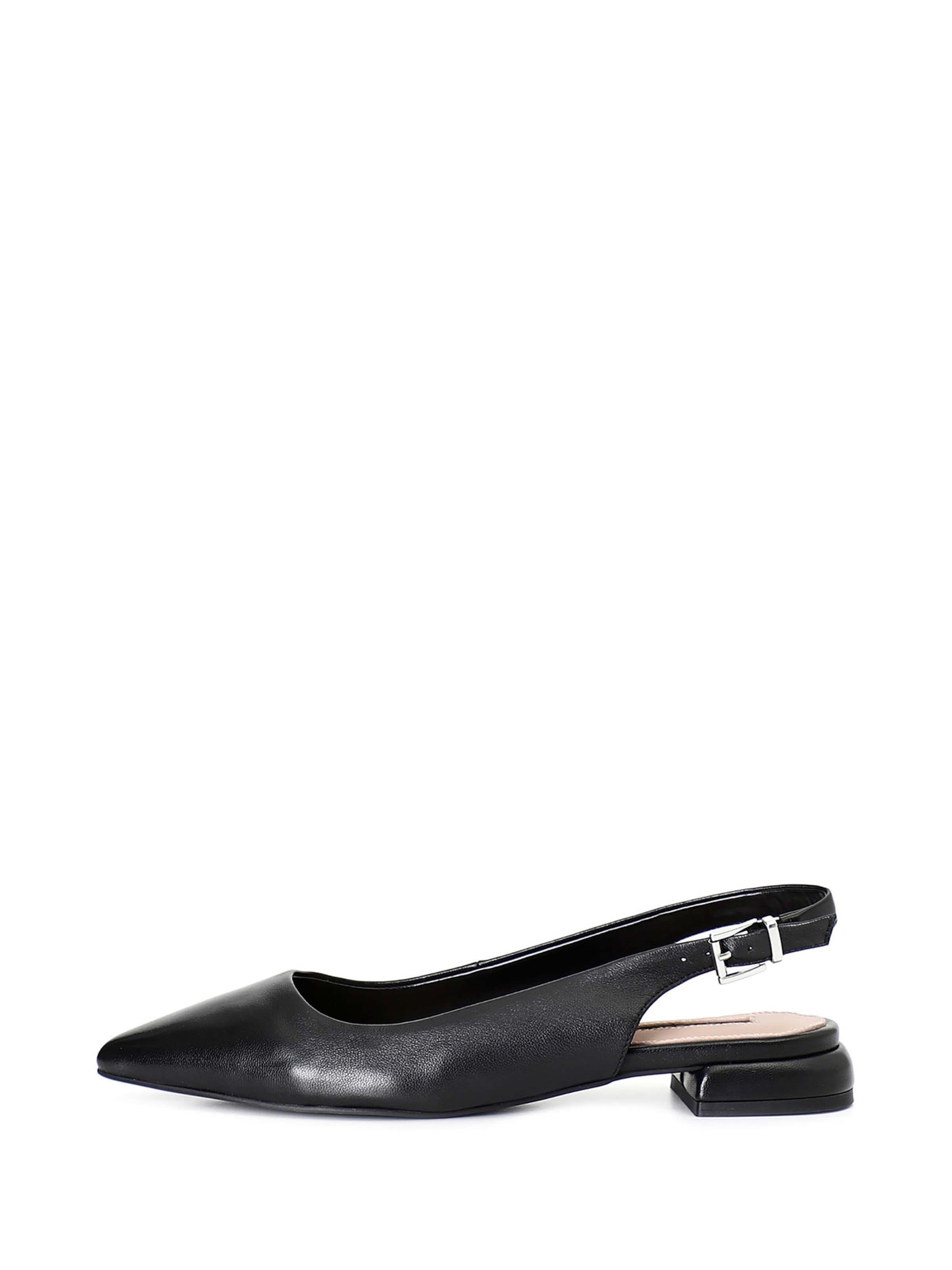 Ballerina di CAFè NOIR in nero: frontale