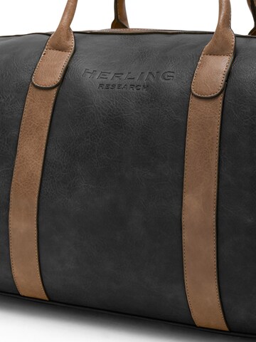 Herling Travel Bag 'Frost' in Black
