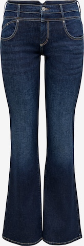 ONLY Rozkloszowany krój Jeansy 'ONLBLUSH' w kolorze niebieski: przód