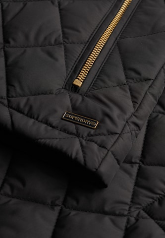 Superdry & Co Bodywarmer 'Estate Country' in Zwart: voorkant