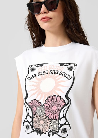 QS Shirt in Wit