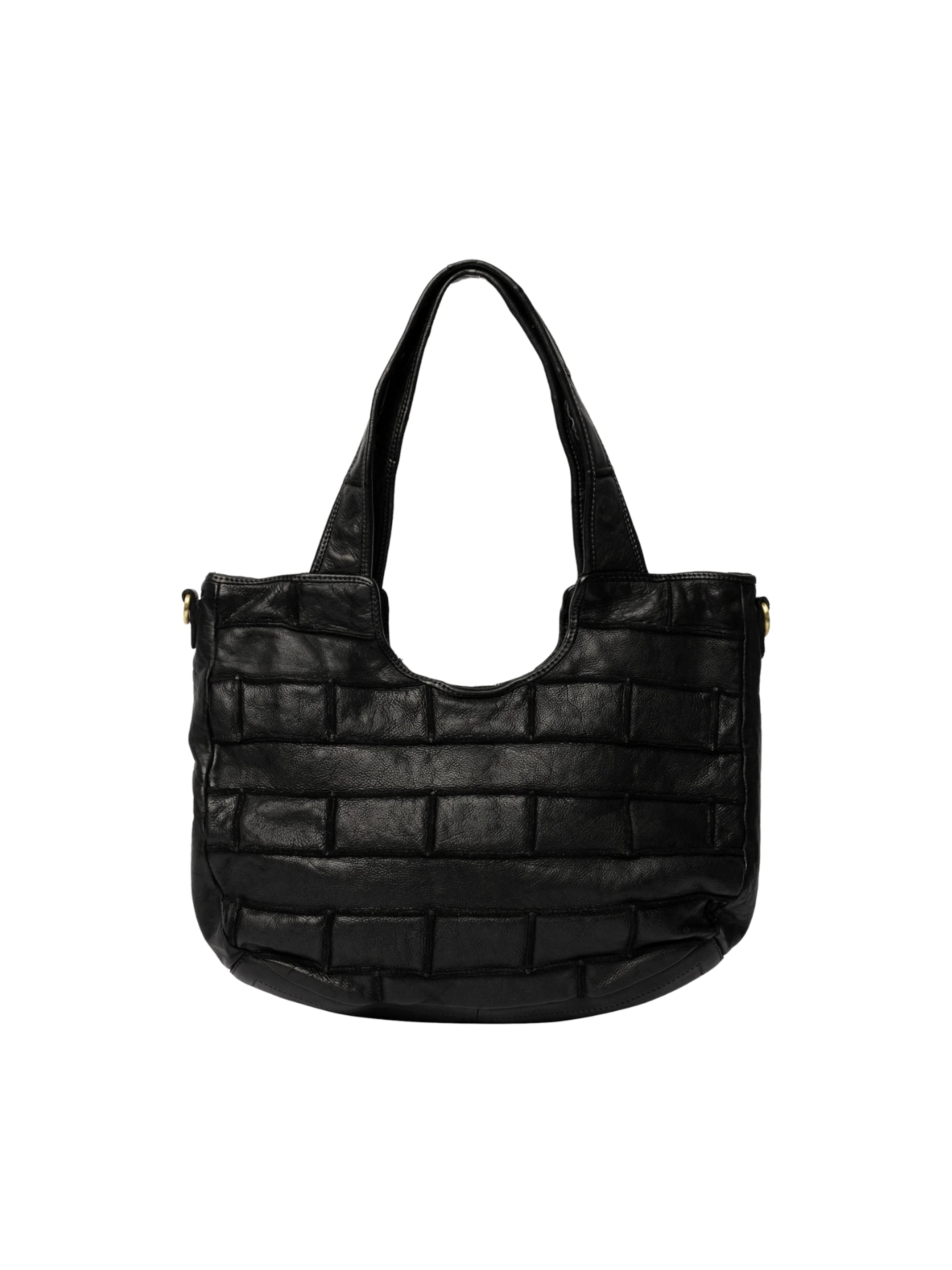 RE:DESIGNED Shopper ' Nargo ' in Zwart: voorkant