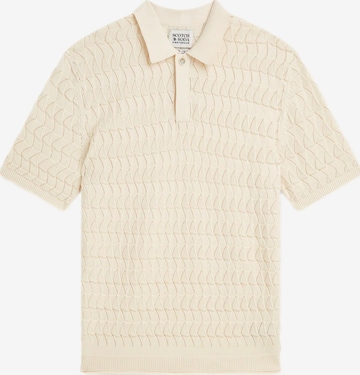 Pull-over SCOTCH & SODA en beige : devant
