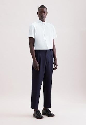 SEIDENSTICKER Slim Fit Businesshemd 'Smart Essentials' in Weiß