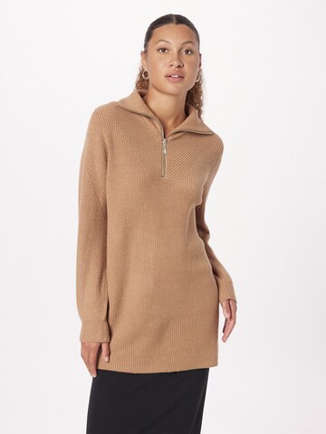 b.young Sweater 'Milo' in Brown: front