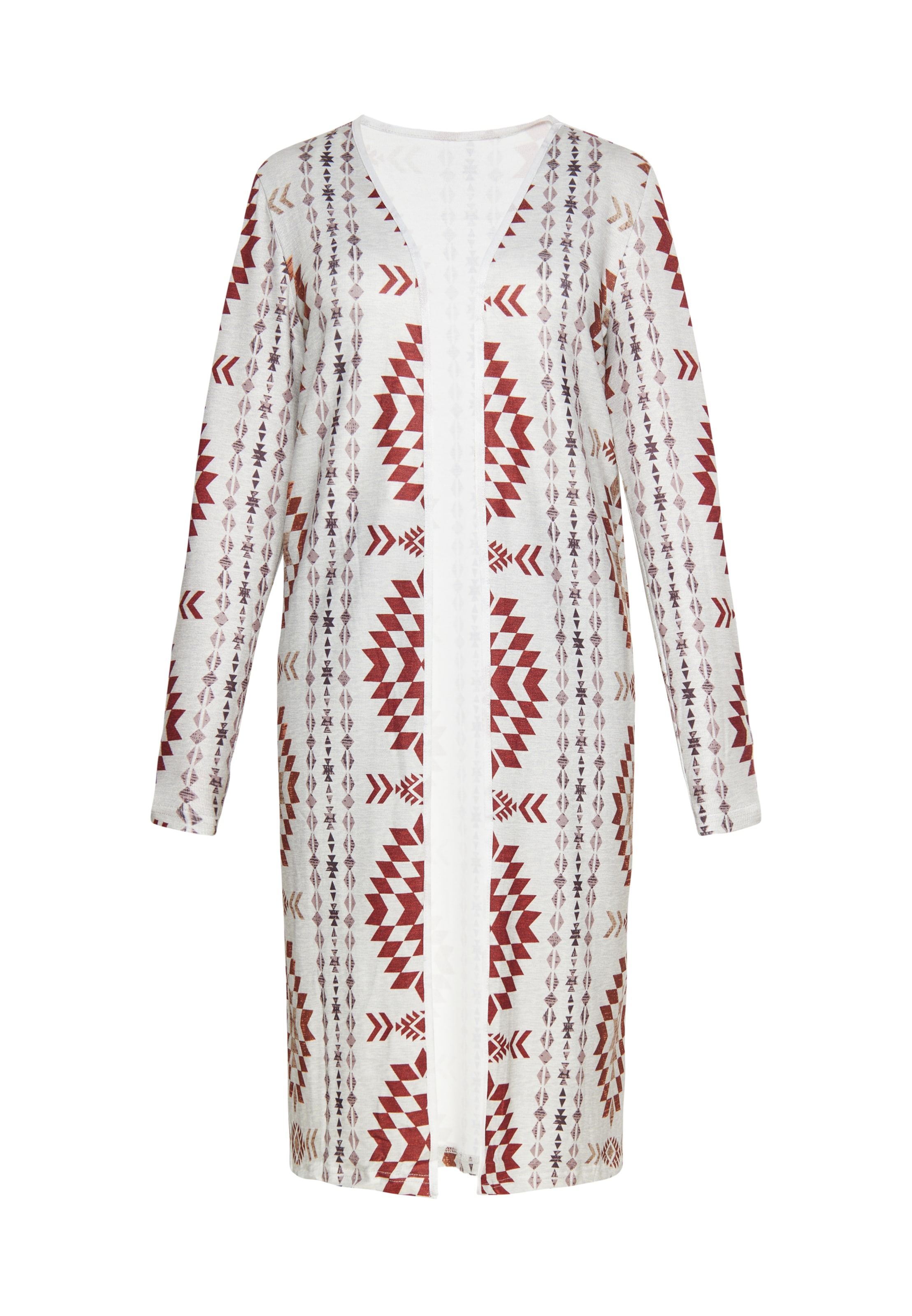 Gaya Πλεκτή ζακέτα 'Festival' σε καφέ / πασχαλιά / σκούρο λιλά / offwhite, Άποψη προϊόντος