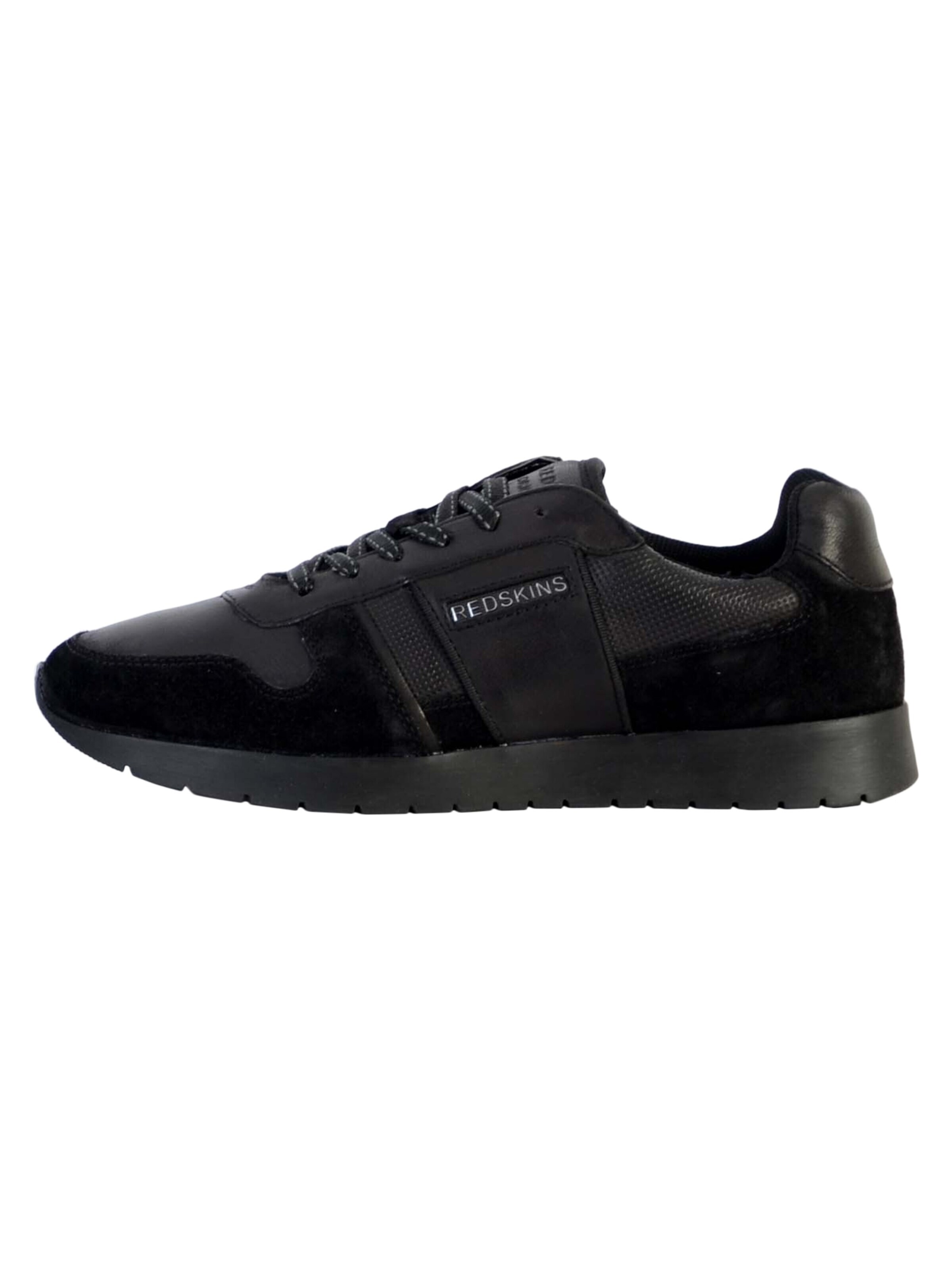 REDSKINS - Calzado deportivo con cordones en negro: frente