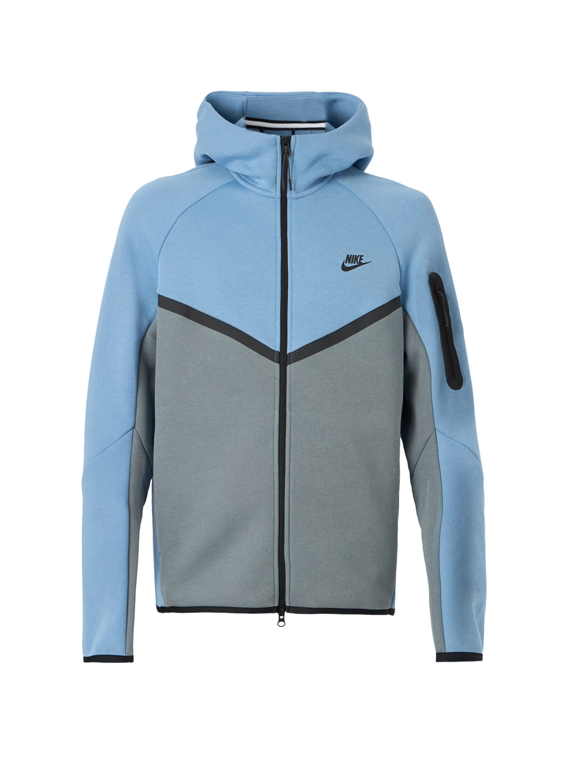 Nike Sportswear Dressipluus 'Tech Fleece', värv sinine: eest vaates