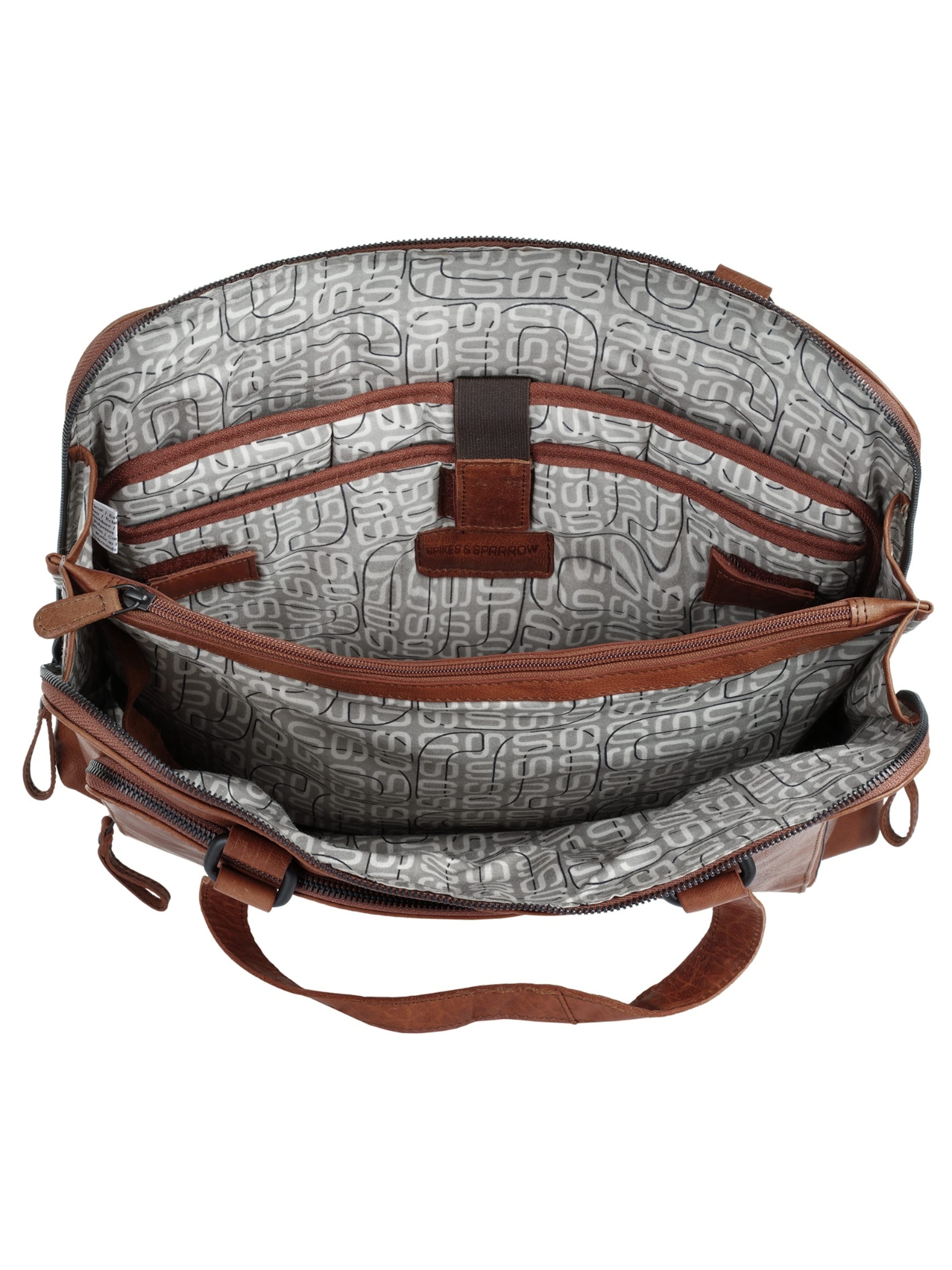 Cabas Spikes & Sparrow en marron
