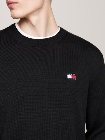 Pull-over Tommy Jeans en noir
