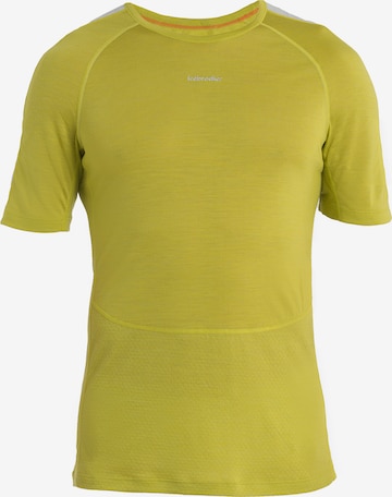 ICEBREAKER Functioneel shirt 'ZoneKnit' in Groen: voorkant