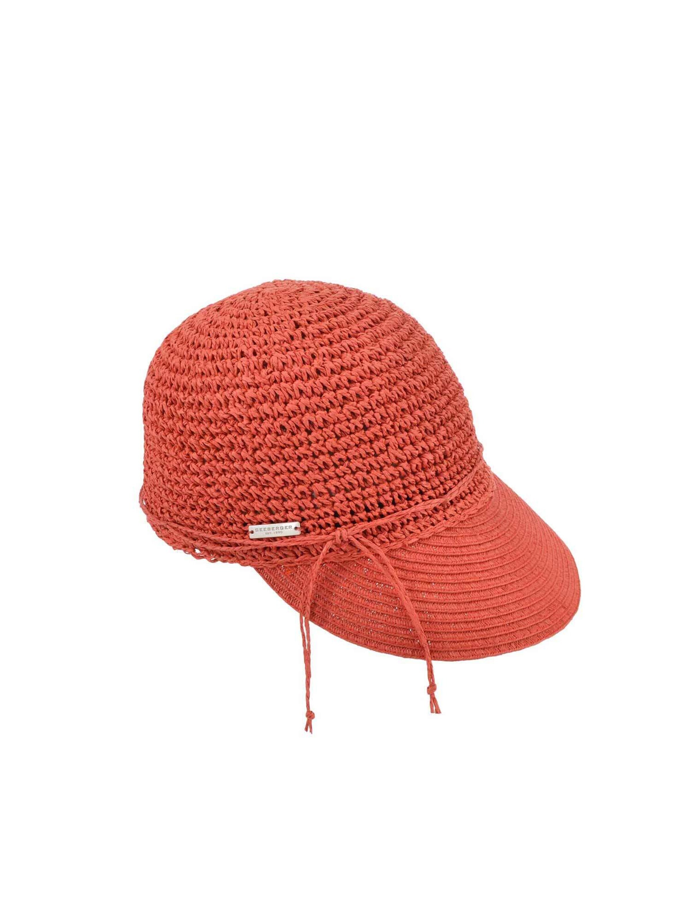 Seeberger Cap 'Cap' in Orange: front