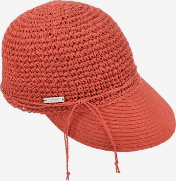 Seeberger Cap 'Cap' in Orange: front