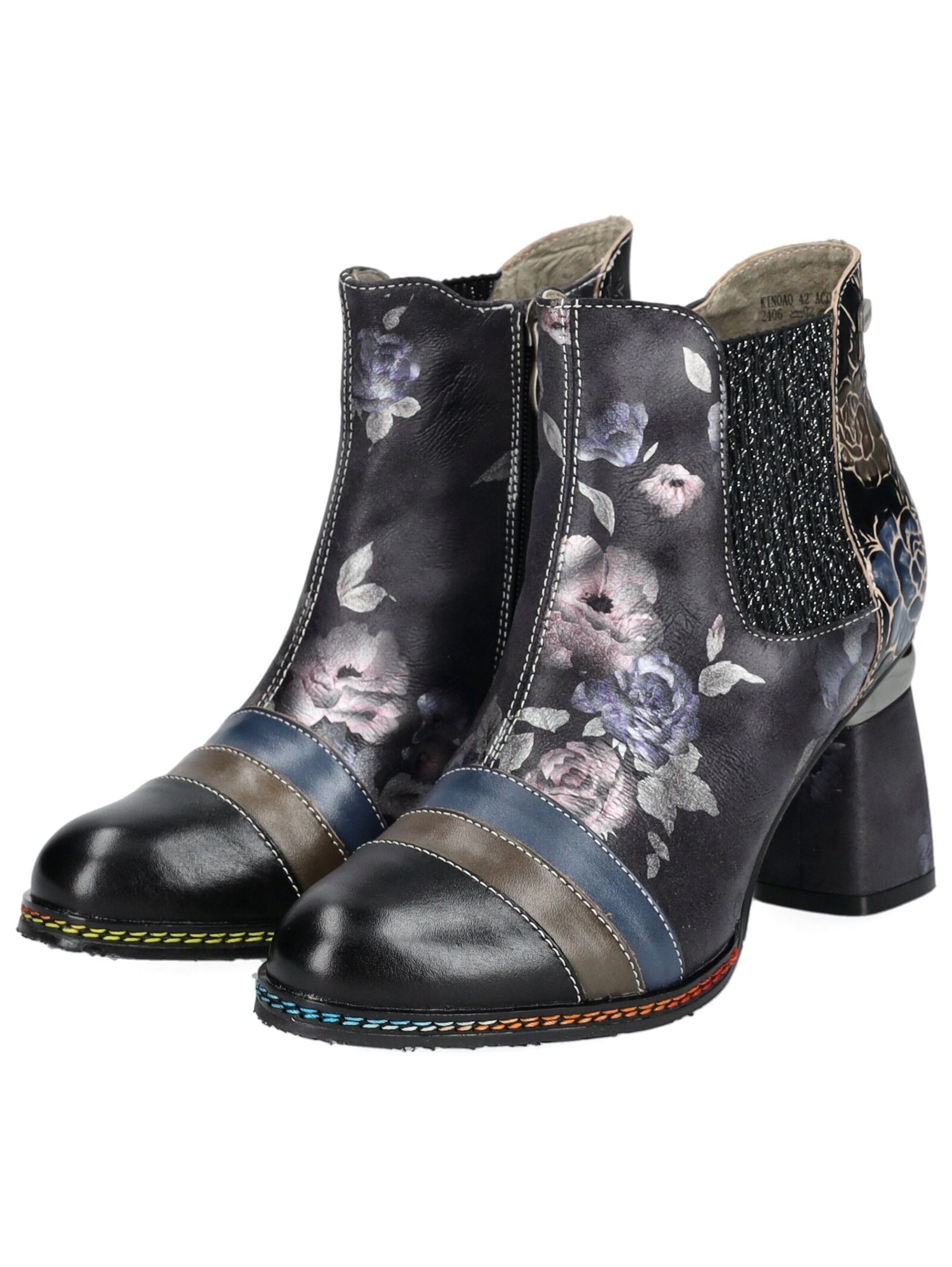 Bottines Laura Vita en mélange de couleurs