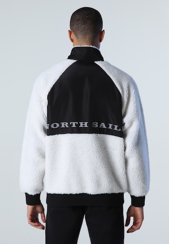 North Sails Fleece jas in Wit