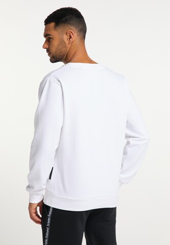 Bruno Banani Sweatshirt 'Richardson' in White