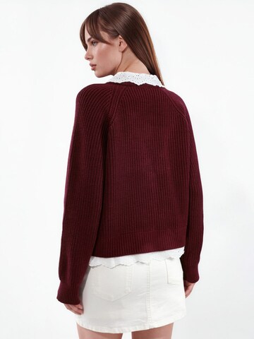 Hiccup Strickjacke 'Strickjacken'‌‌‌‌‌‌‌‌ in Rot