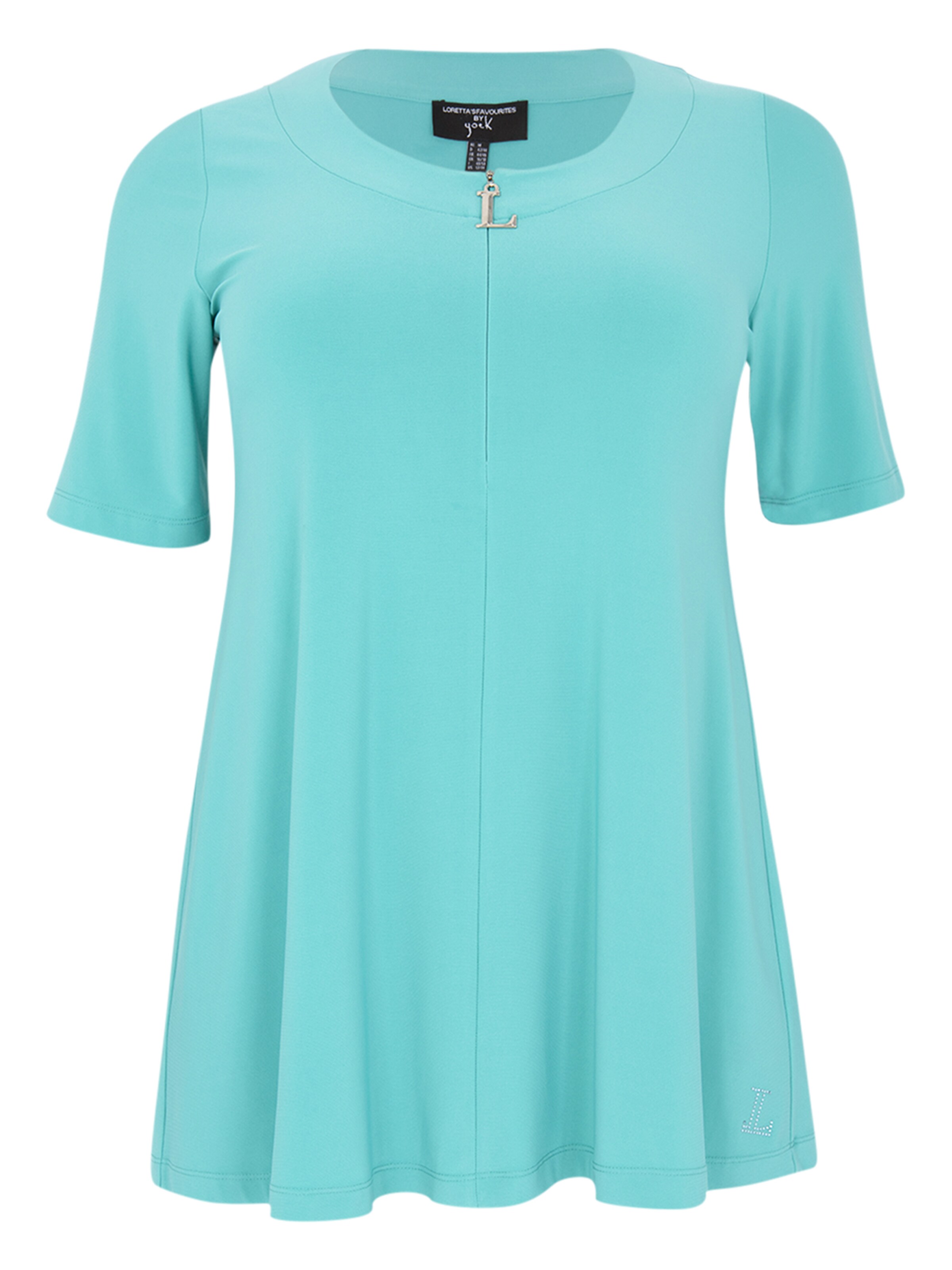 YOEK Tunic in Turquoise, Item view