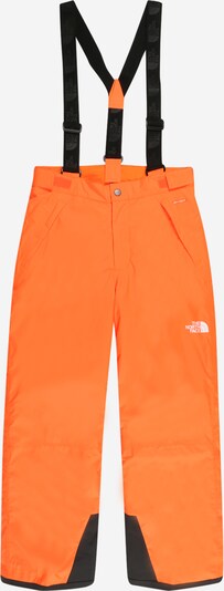 THE NORTH FACE Outdoor Pants 'SNOWQUEST SUSPENDER' in Orange / Black / White, Item view